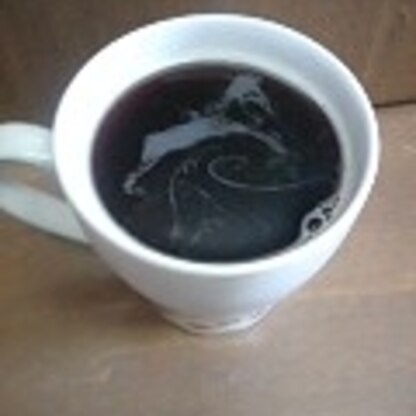 プーアル茶で淹れたコーヒーもいいですネ！ダイエットコーヒーっていうの嬉しいです。美味しくごちそうさまでした☆